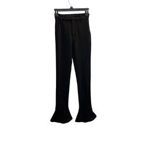 Alice & W Womens Black Flare Hem Bell Bottom Pants Size S - New